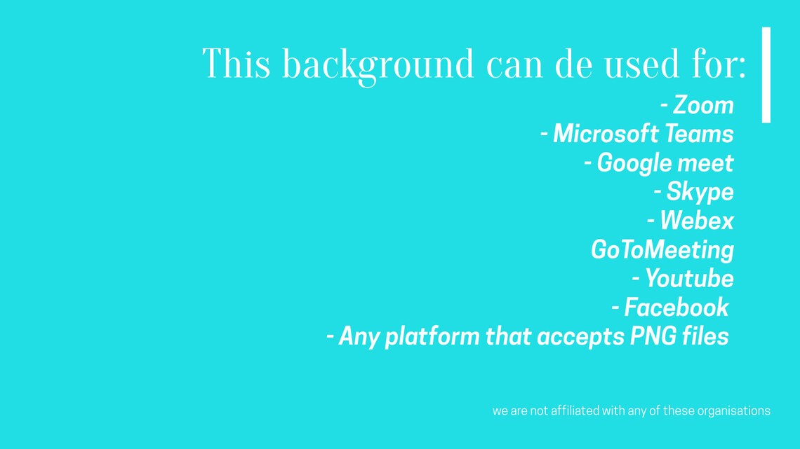 Zoom Background Office Virtial Background Teams Etsy