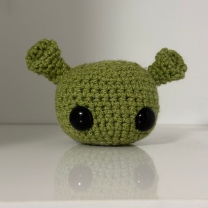 Adopt a Shrek Puffling! - Crochet Shrek amigurumi