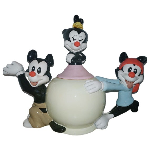 Animaniacs Teapot Wakko Yakko & Dot Warner Bros Studio 1994 Rare
