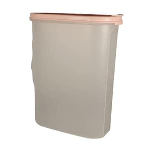 Vintage Tupperware Vintage Modular Mates Oval Container With Pink Lid 9&quot; Tall