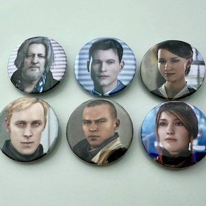Pack d&#39;épingles Detroit Become Human