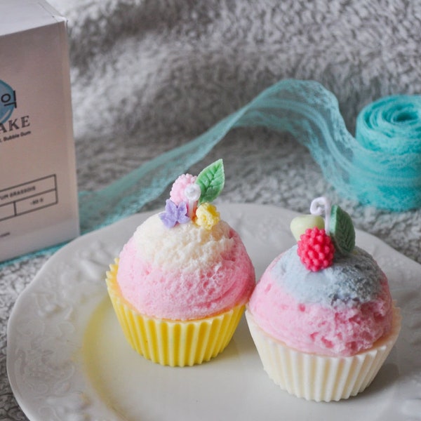 Bougies "cupcake glacé" - Iced cupcake collection