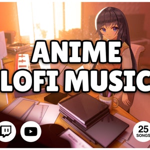 Twitch Music Streamer LOOPABLE LoFi Music, 25 Tracks, Mood Sounds, background Music BGM For streamers and Vtubers, Youtube music