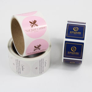 Stampa di adesivi in bobina, stampa di etichette in bobina, stampa di etichette lucide, etichette rotonde, etichette quadrate, stampa di adesivi personalizzati, stampa di etichette personalizzate