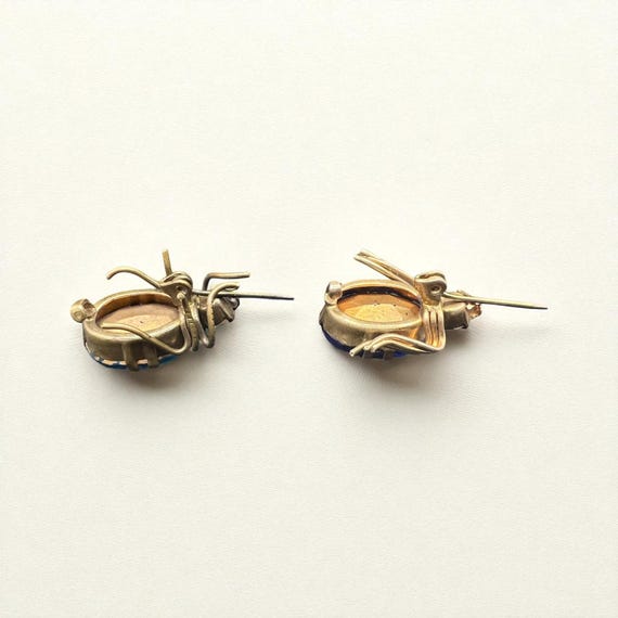Vintage 1940s Bug Scatter Pin Set | Pair of Insect Brooches With