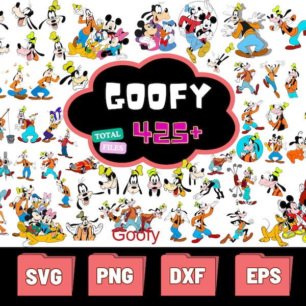 Goofy svg - Etsy