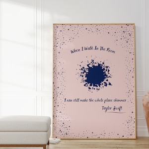 Poster dei testi delle canzoni di Taylor Swift, Poster dei testi delle canzoni di Bejeweled, Poster dei testi delle canzoni stampabile di Taylor Swift, Arte digitale dell'amante di Taylor Swift, Poster dei testi delle canzoni