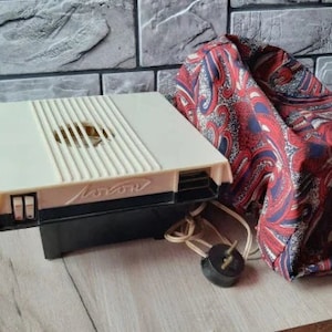 Vintage Hair Dryer, Retro Hair Curler, Vintage Gift for Her, Retro Hair Studio Decor