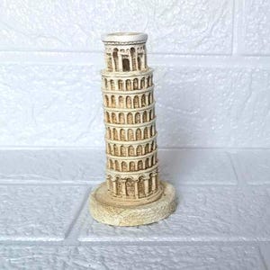 Leaning Tower of Pisa, Small Statue Travel Gift, Collectible Gift
