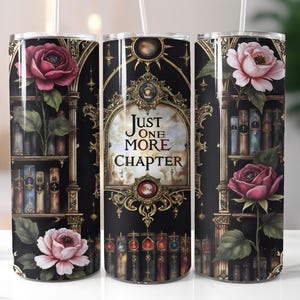 Bookish Tumbler Wrap, Book Lover png, Vintage Book Lover Tumbler Wrap, Book Sublimation, 20 oz Skinny Tumbler Wrap For Reader, Reading Wrap