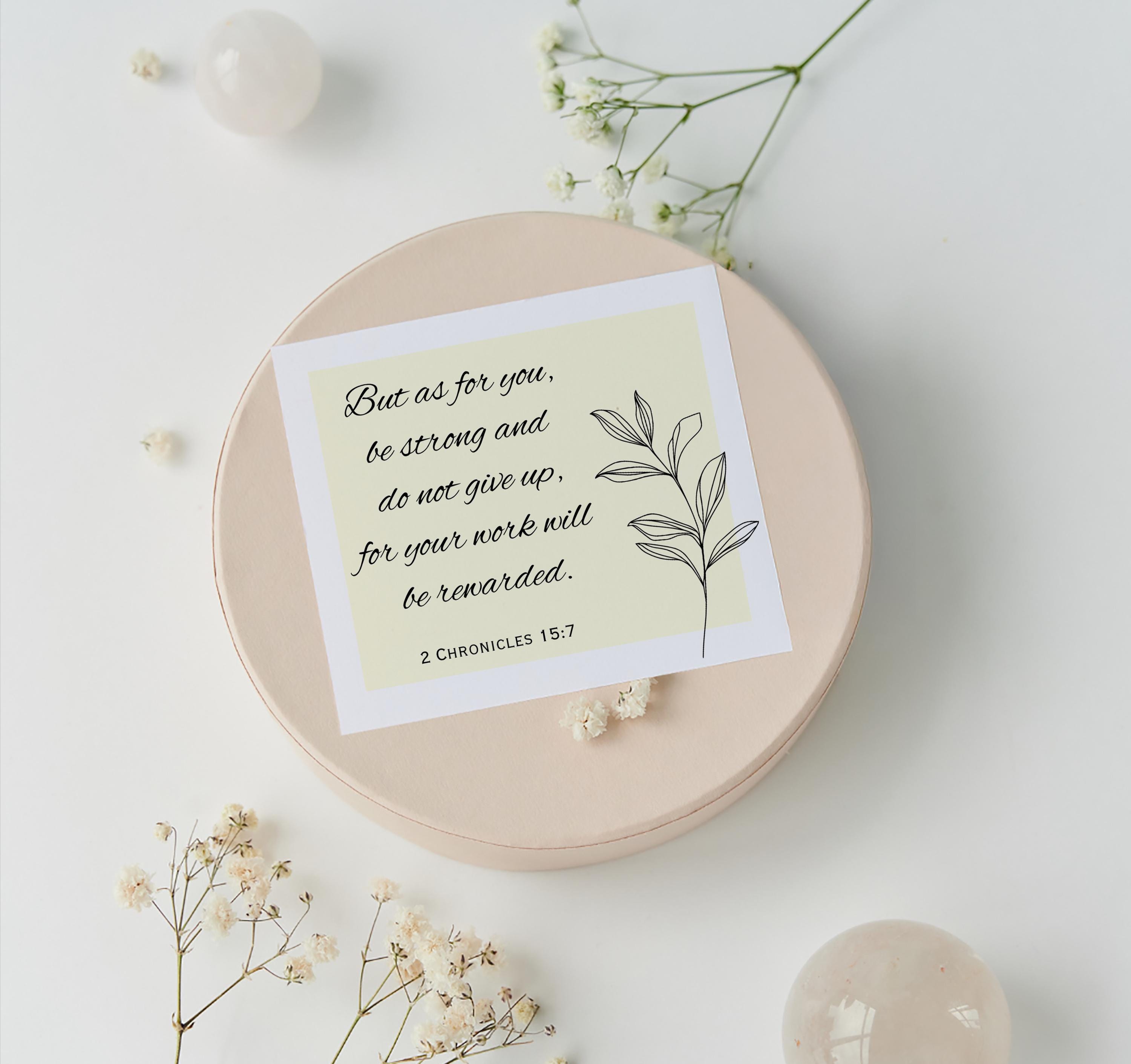 Bible Verse Cards, Printable Inspirational Scripture Cards, Affirmation ...