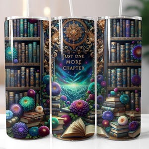 Bookish Tumbler Wrap, Book Lover png, Book Lover Tumbler Wrap, Book Sublimation, 20 oz Skinny Tumbler Wrap For Reader, Reading Wrap
