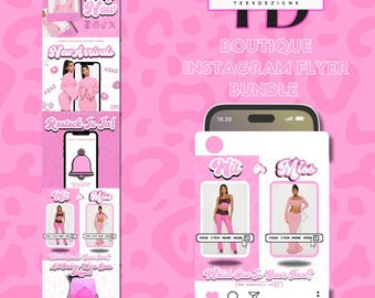 May include: Pink and white Instagram story template with the text "Fit or Miss" and two images of women wearing different outfits. The text "Which One Is Your Fave?" is below the images.