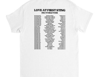 Scorpions - 1984 Love At First Sting World Tour shirt