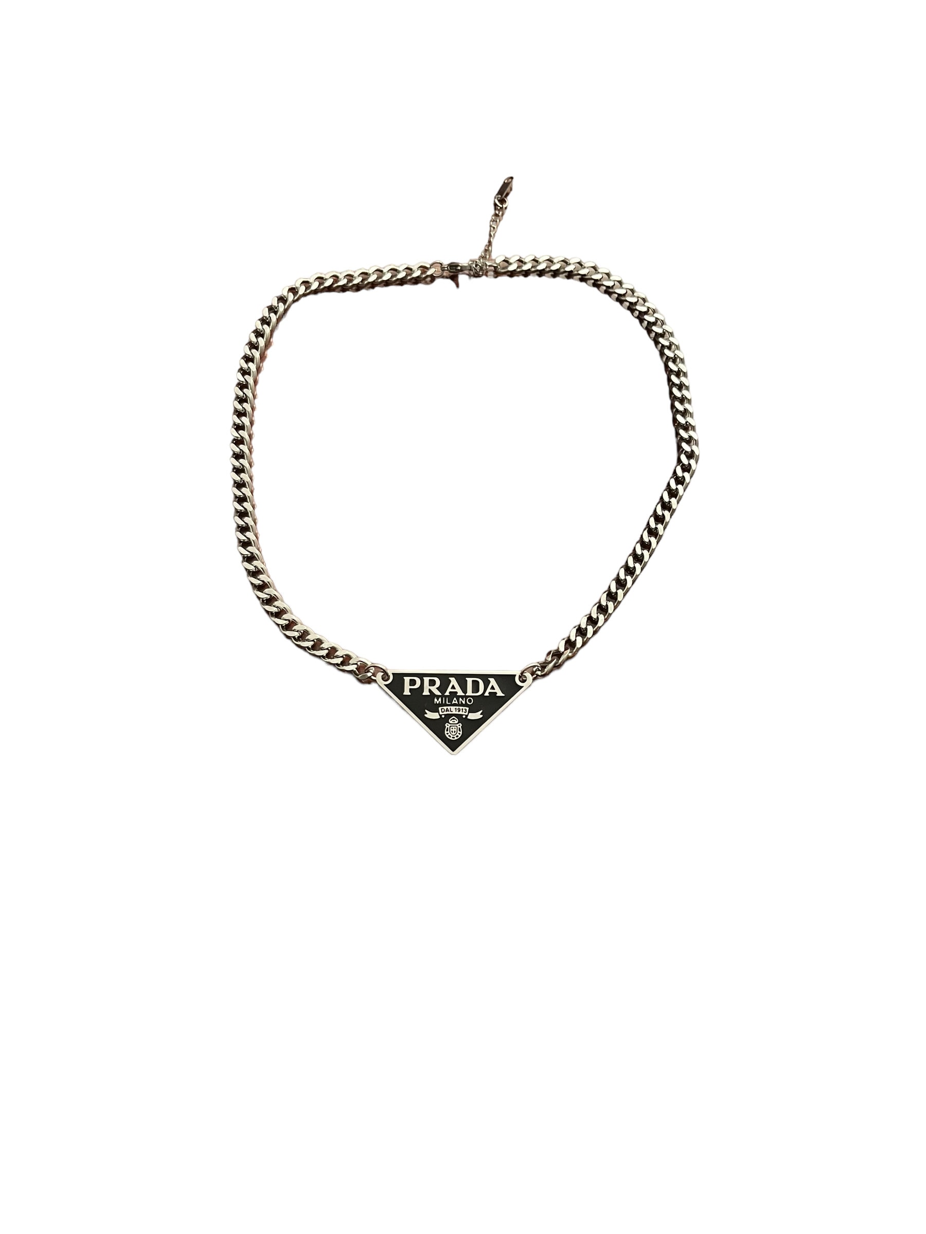 prada repurposed necklace - Gem