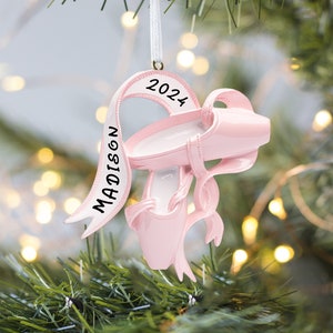 Personalized Ballerina Girl Ornaments, New Year Ornaments, Christmas Ornaments, Ornament For Ballerina, Ballerina Ornaments, Sport Ornaments