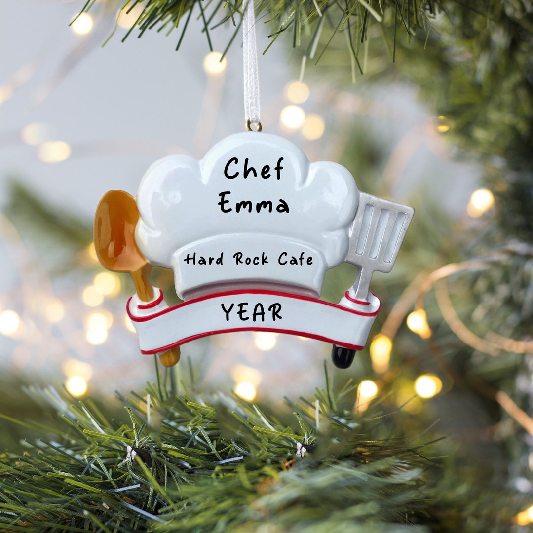 Chef Girl Ornaments, Cook Girl Ornaments, New Year Ornaments, Christmas