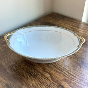 Vintage Noritake Florencia Oval Vegetable Serving Bowl