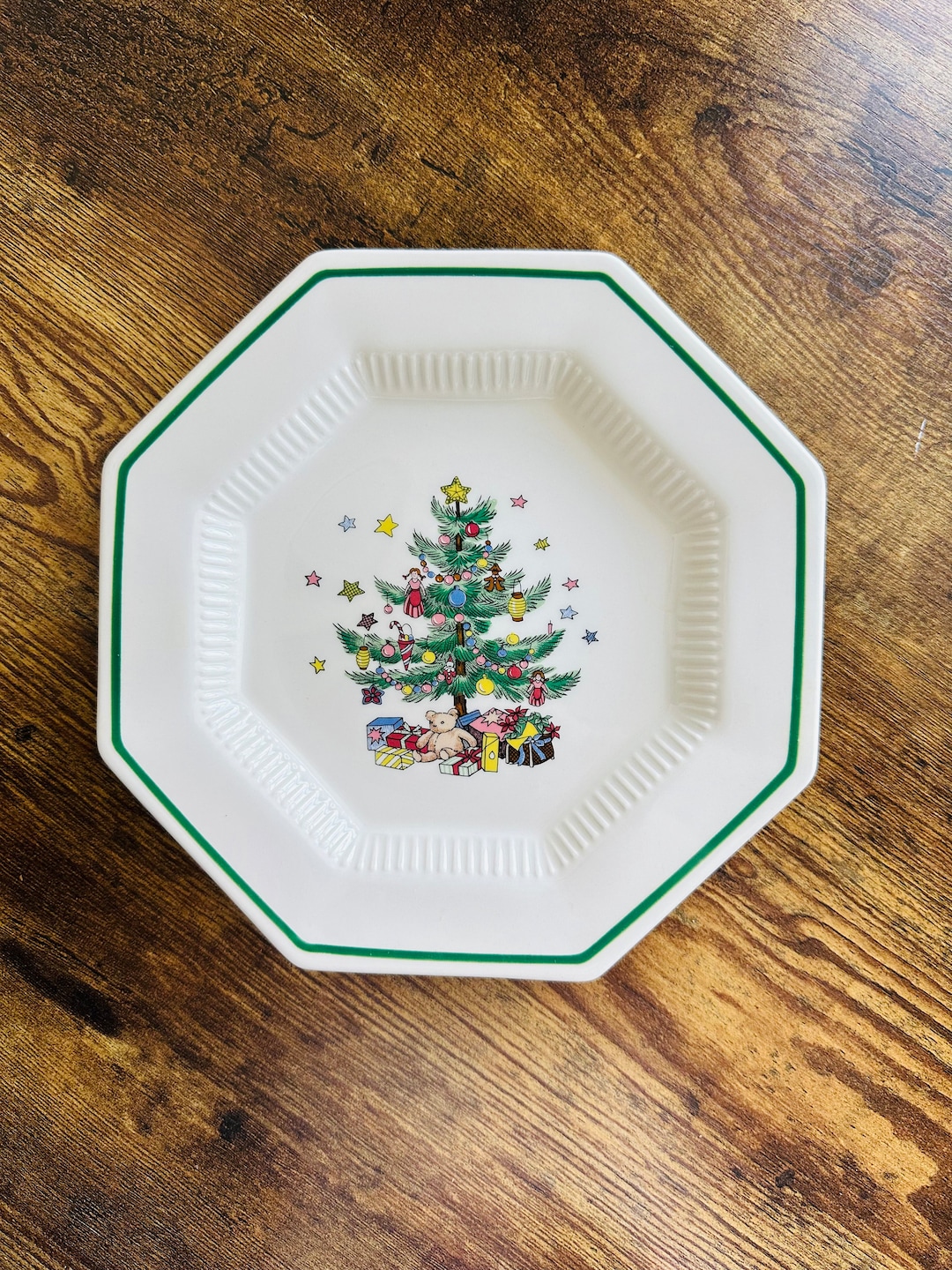 Vintage Nikko Christmastime Lunch Plates Set of 4 Etsy