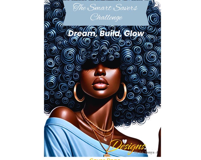 The Smart Savings Challenge - A6 Binder with 7 Savings Cards and Envelops