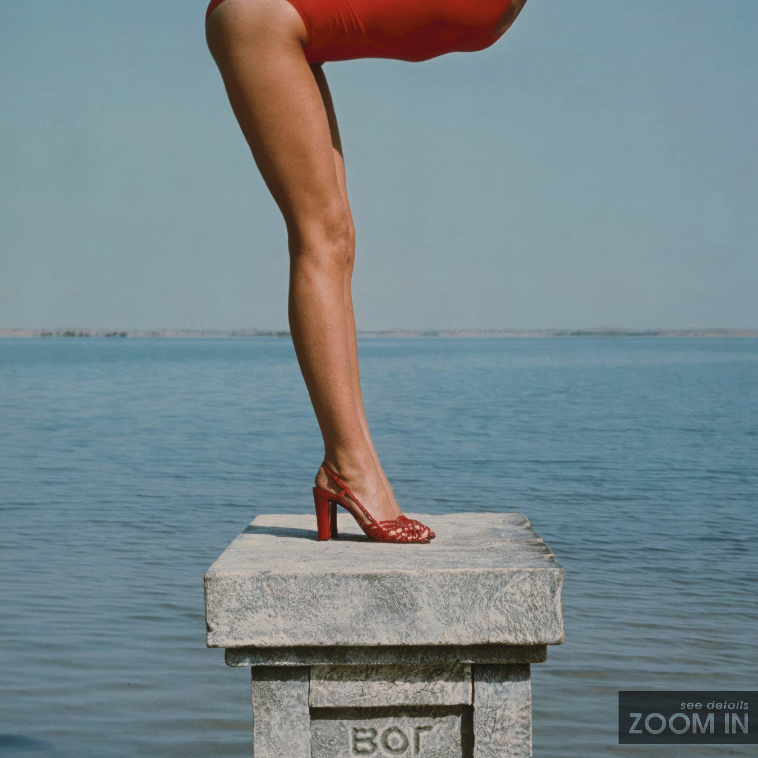 Vogue Magazine 1975 Vintage Swimmer Vintage Print Photography Print