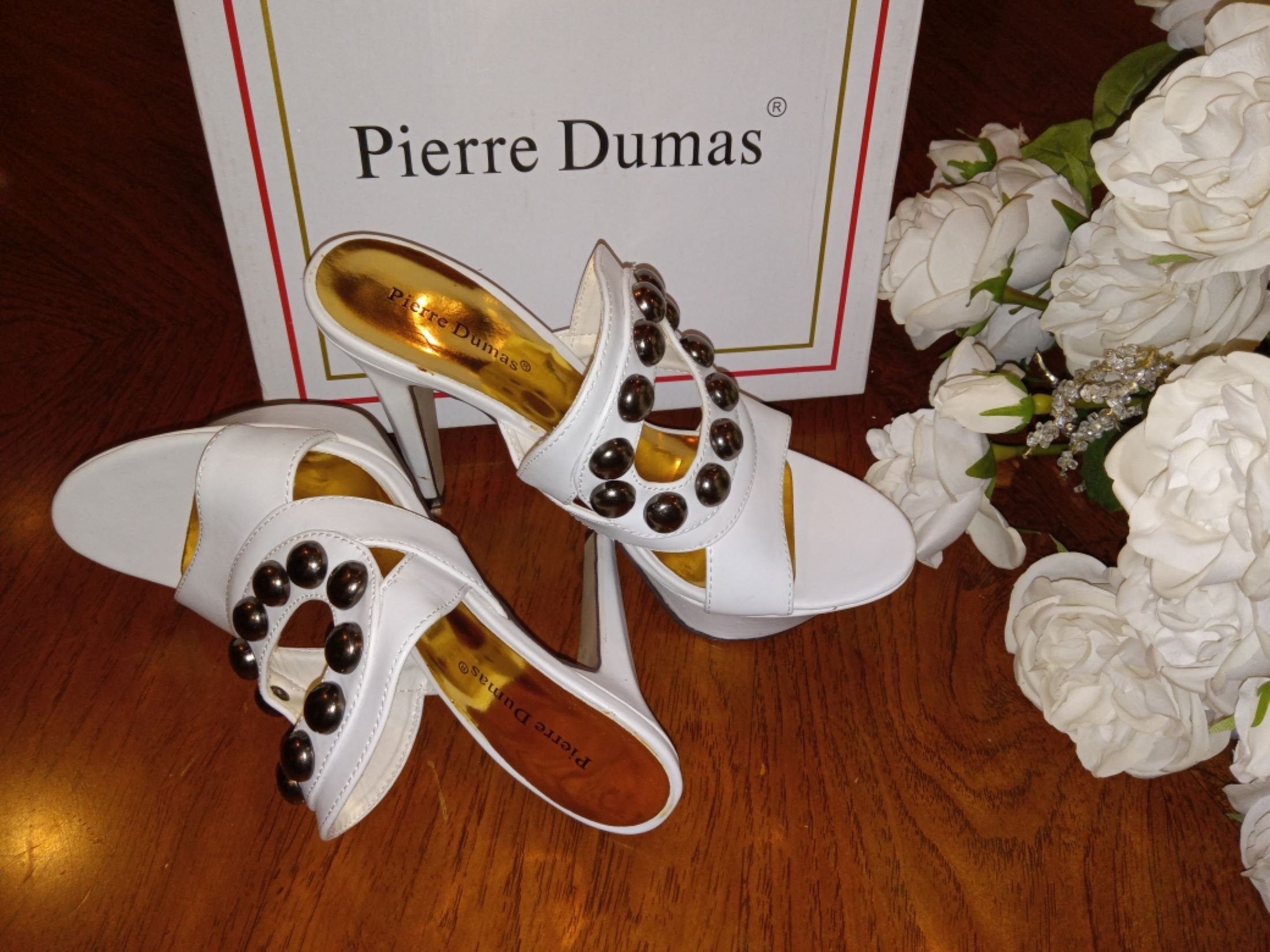 Pierre Dumas Women's Podium-5 Peep Toe Wedge