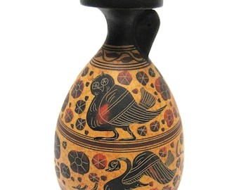 A rare find a handmade replica of a Corinthian vase from 635 BC