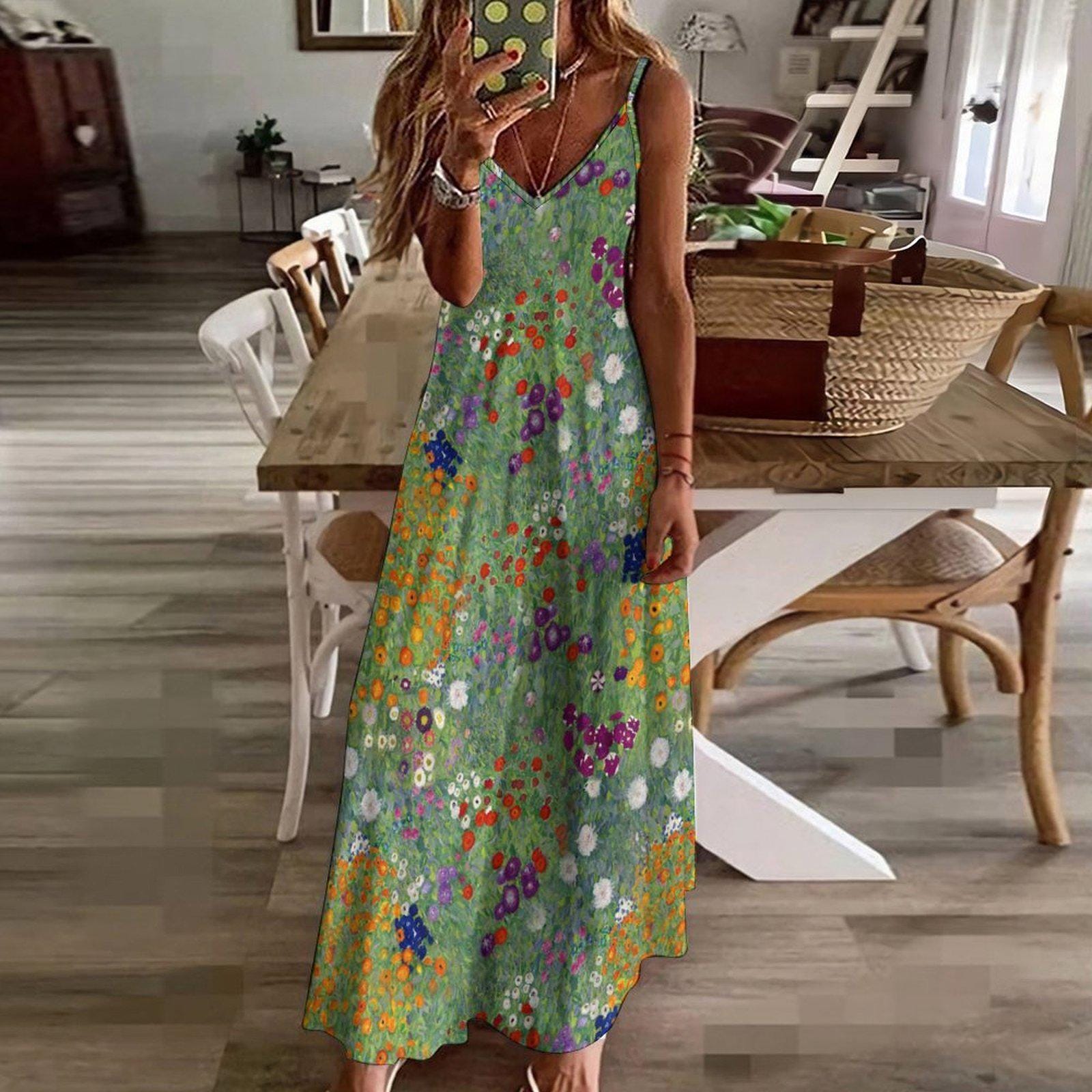 Green Hippie Dress - Etsy