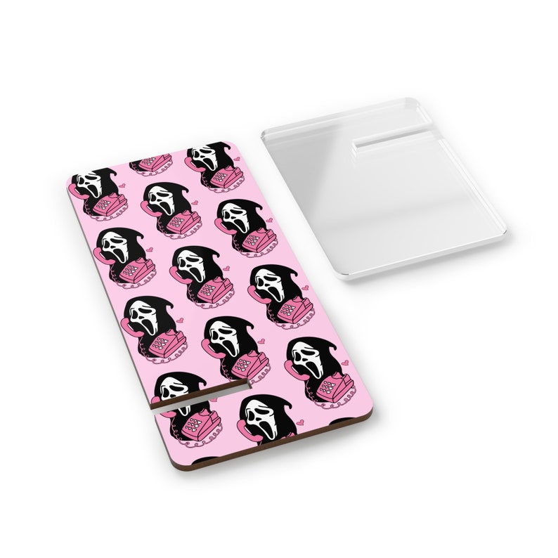 Pink No You Hang up Phone Stand for Desk Y2k Cute Ghost Face Etsy