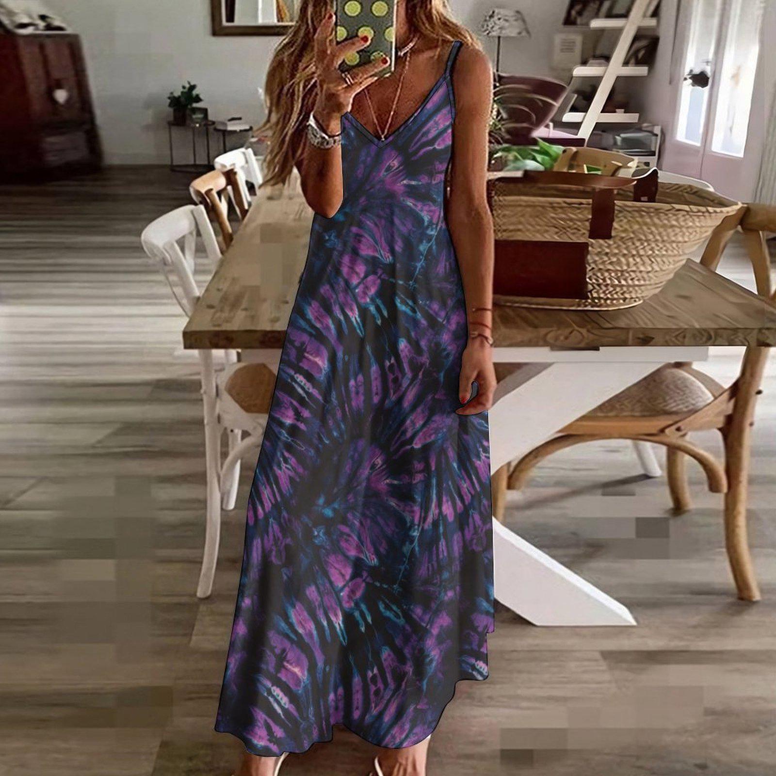 mens flowy dress pants niLuu SOPHIA NOOR KAFTAN DRESS main image 1