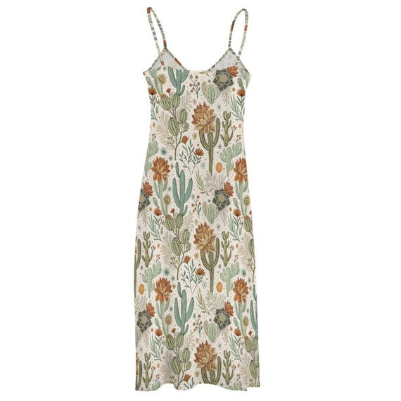 cactus print maxi dress Estella Maxi Dress