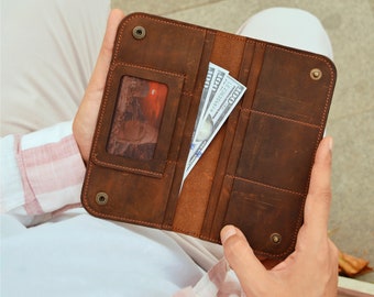 Leather wallet for men, gift for men, custom name engraved on leather wallet,Mens Wallet,Engraved Wallet ,gift father, personalized leather