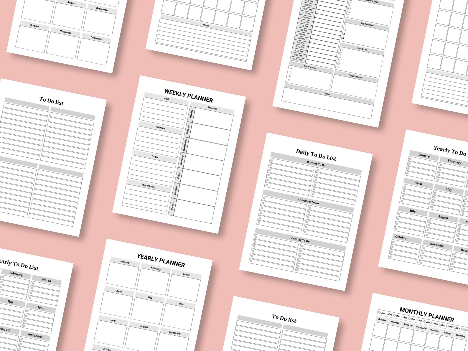 Ultimate Digital Planner/tracker Bundle | 54 Planners, Trackers & More ...