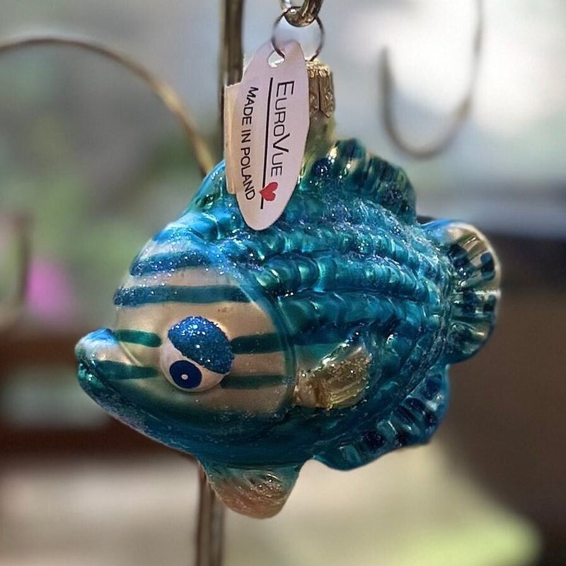 Image showcasing Blown Glass Fish - Etsy