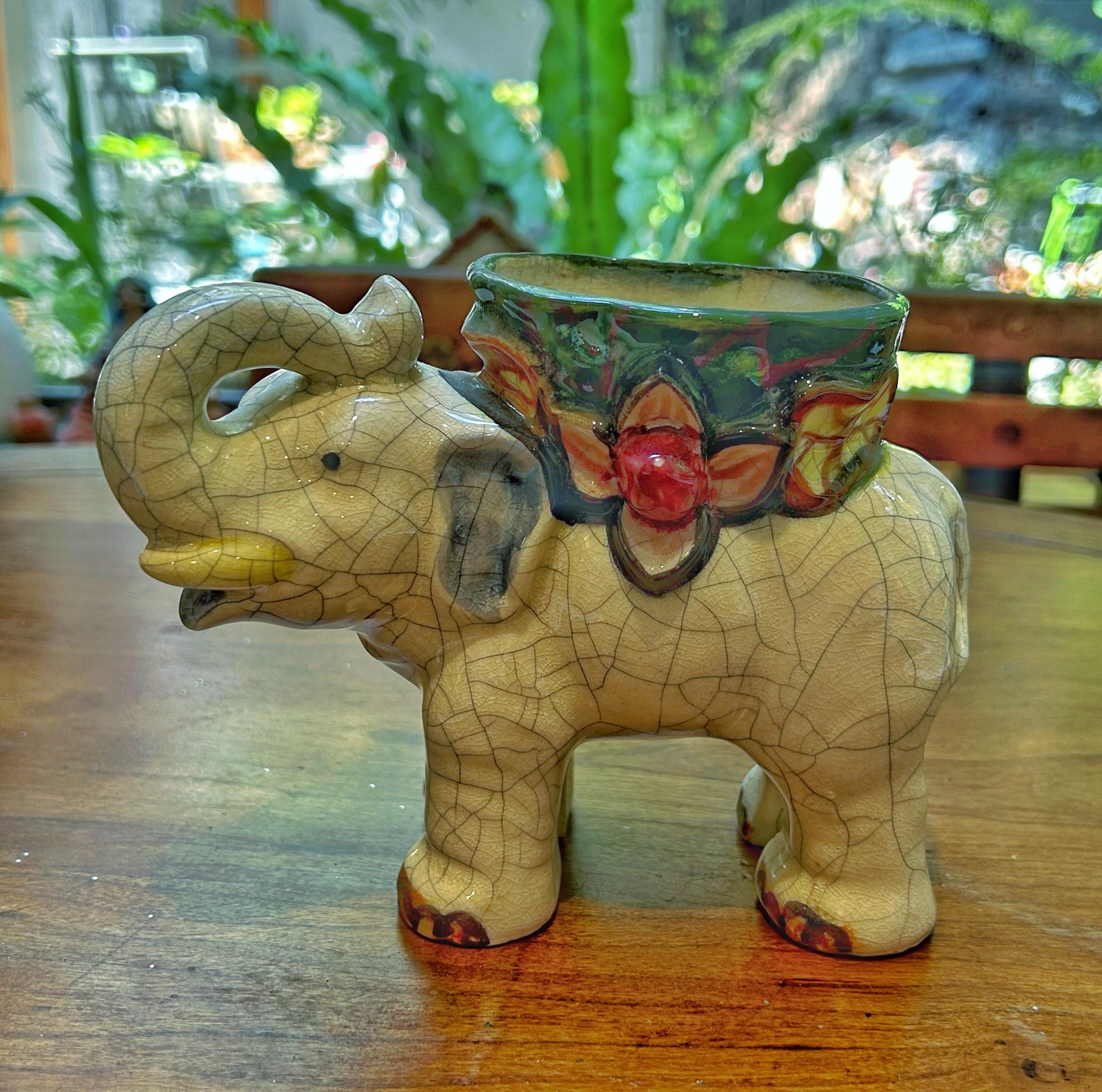 Made in Japan Ceramic Elephant - Etsy
