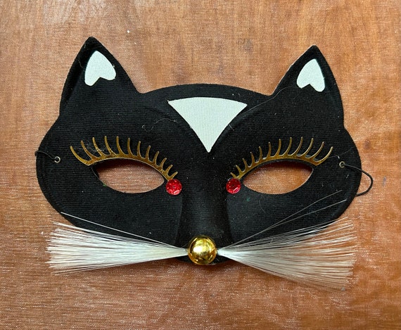 Balinese tiger Cat Feline Drama Mask Black Kitty Scaredy-cat Bali