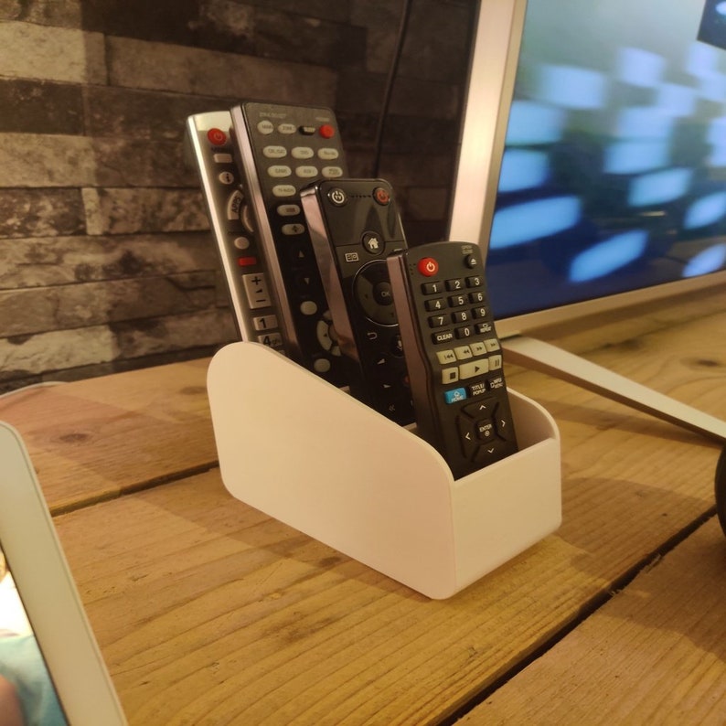 Universal TV Remote Control Holder Caddy Etsy