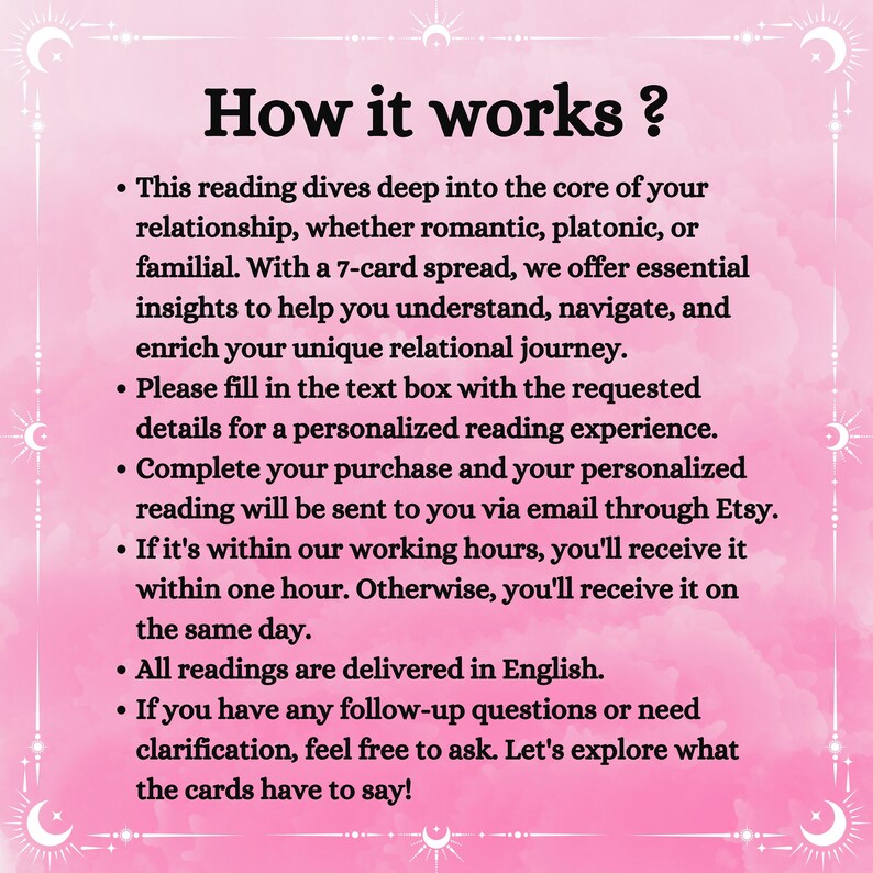 Same Hour Tarot Love Reading, Psychic Soulmate Guidance (PDF) image 2