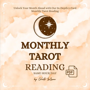 Tarotlezing Maandelijkse voorspelling, paranormale voorspellingen voor de maand, Tarot-inzicht van één maand, Tarotlezing op hetzelfde uur, spirituele begeleiding