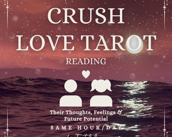 ¿Qué piensa la persona que me gusta de mí?, Lectura psíquica del amor, Lectura de cartas del tarot, Guía para encontrar almas gemelas, Futuro romántico revelado, Entrega el mismo día
