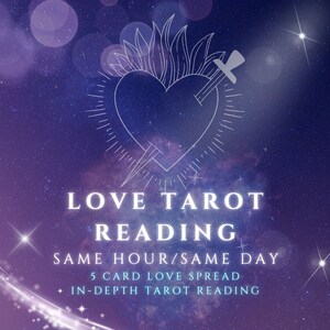 Me encanta leer la misma hora / Lectura del tarot de 5 cartas / Guía en profundidad del alma gemela / Lectura de amor psíquico