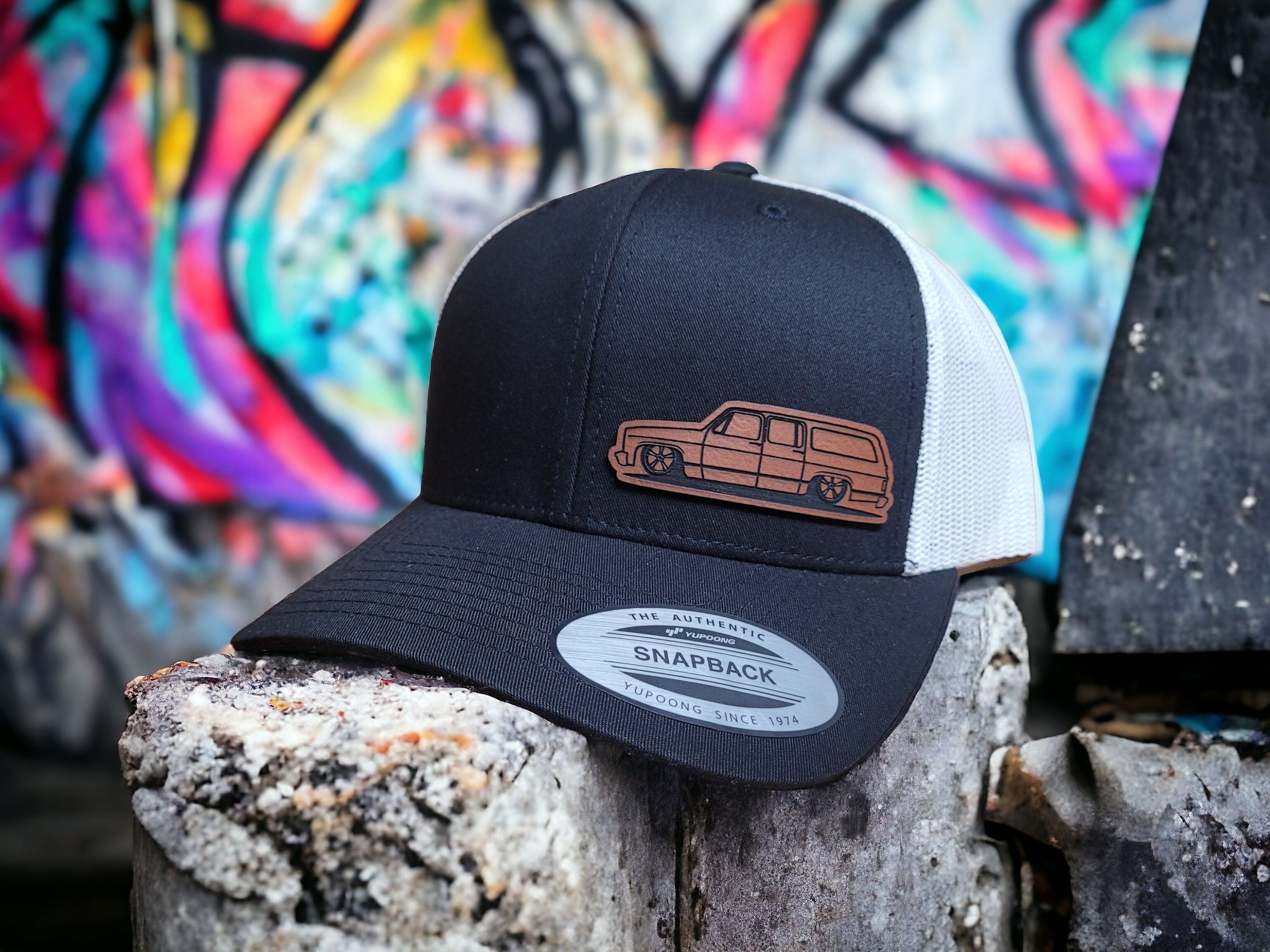 Vintage Chevrolet Squarebody Suburban Snapback Truck Hat