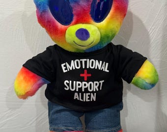 Custom “Emotional Support ___” T-Shirt or Hoodie for Plushies