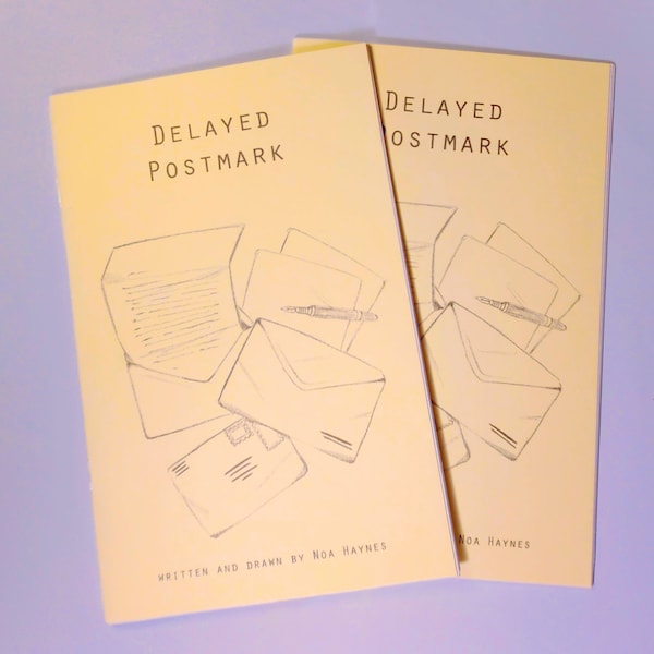 Delayed Postmark - Risograph Zine