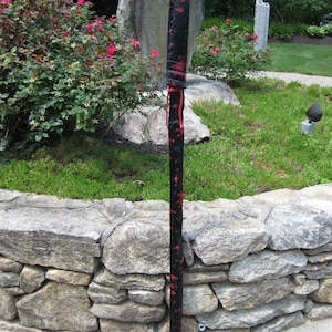 BO STAFF CASE - Black with Gold Medallions