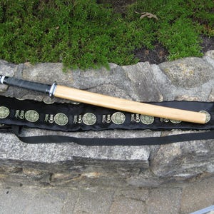 SWORD CASE _ Black with Medallions