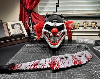 How They Made Sweet Tooth's Mask in Peacock's Twisted Metal