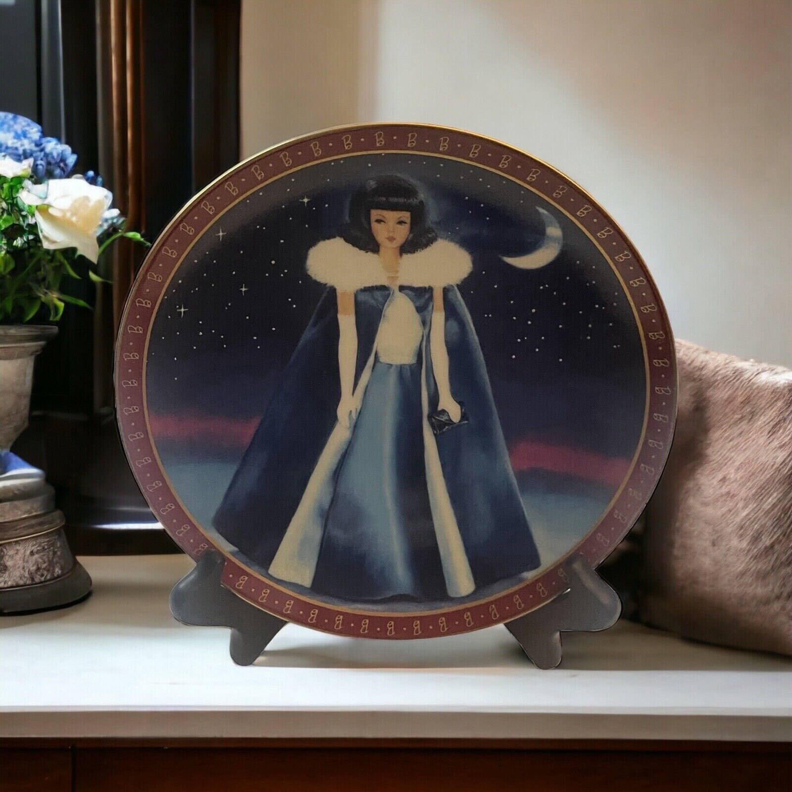 Danbury Mint High Fashion Barbie Collector Plates from 1990