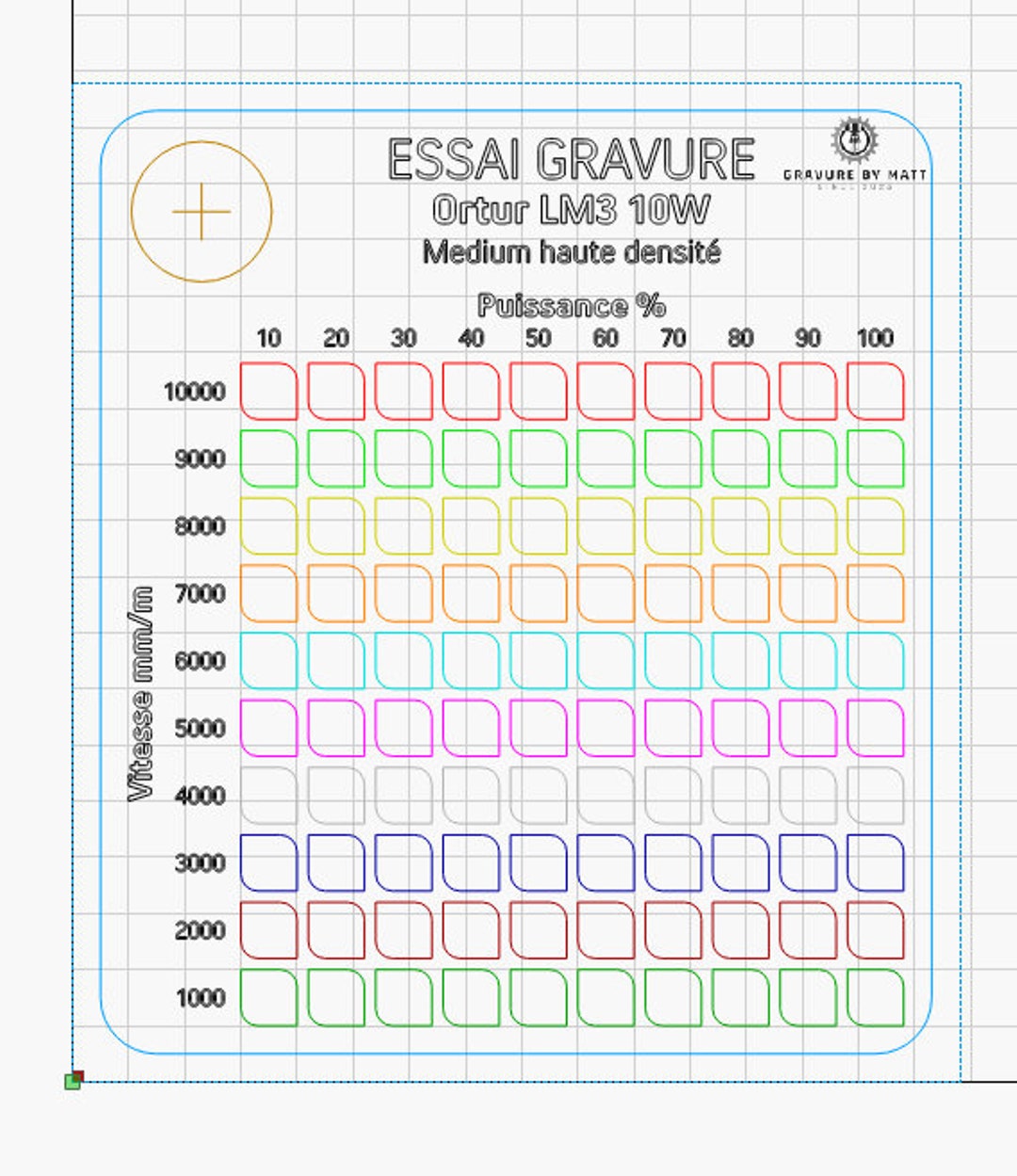 Engraving Test File Etsy