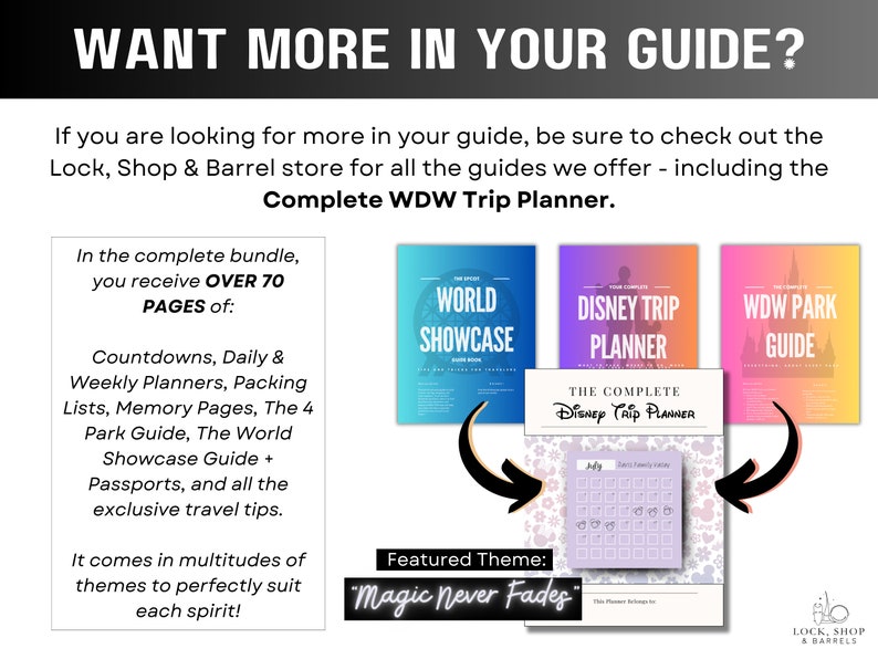 WDW 2024 Epcot World Showcase Guide With BONUS Passports Disneyworld